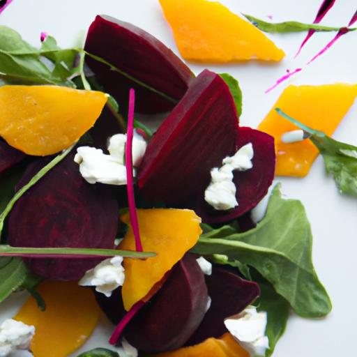 Vibrant Beet & ⁣Orange Salad with Feta: A Zesty Delight
