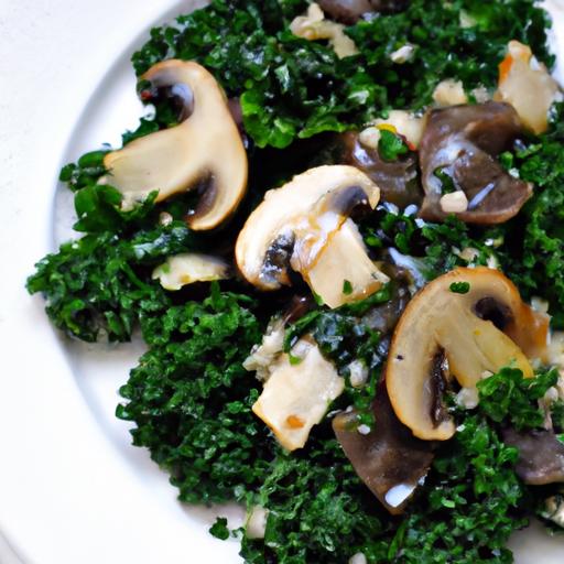 Savor the Flavor: Garlicky Sautéed ⁢Kale and Mushrooms Delight