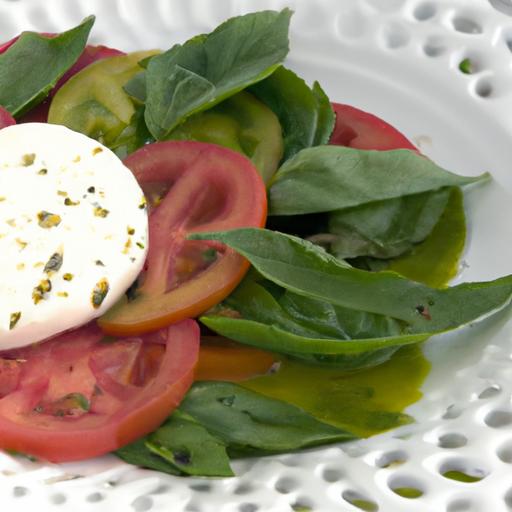 Sun-Kissed heirloom Tomatoes & Fresh Mozzarella Delight