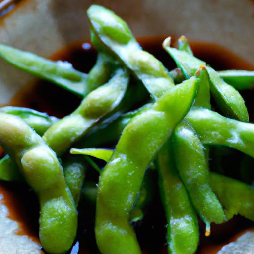 Edamame with Soy Sauce: A Simple Snack Boosted‍ with Flavor