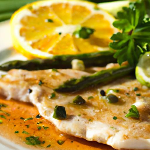 Zesty Grilled Swordfish with Capers and​ Lemon Twist