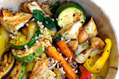 Nourish Your Day: Grain Bowl with Roasted Veggies & Tahini