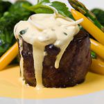 Perfectly Seared Filet Mignon with Classic Béarnaise Sauce