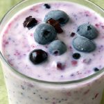 Refreshing Blueberry Smoothie with Creamy Almond Milk Boost
