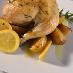 Zesty One-Pan Roasted Lemon Chicken & Crispy Potatoes Delight