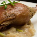 Savor the Richness: Duck Confit Meets Garlic Mashed Potatoes