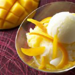 Tropical Delight: Creamy Mango Sorbet with Coconut Milk