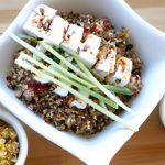 Quinoa Sushi Bowl Delight: Fresh Flavors with Soy Dressing