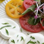 Fresh Flavors: Heirloom Tomato Caprese with Buffalo Mozzarella