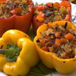 Flavor-Packed Stuffed Bell Peppers with Savory Ground Turkey