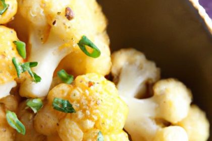Crispy Fried Cauliflower with Creamy Tahini Drizzle Delight