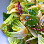 Crunchy Asian Cabbage Slaw with Zesty Sesame Dressing