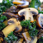 Savor the Flavor: Garlicky Sautéed Kale and Mushrooms Delight