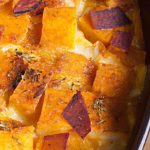 Golden Sweet Potato Gratin Drizzled with Maple Bliss