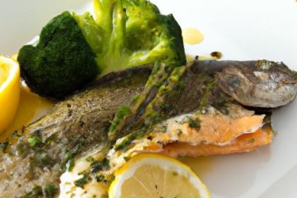 Zesty Baked Trout with Lemon & Parsley: A Fresh Delight