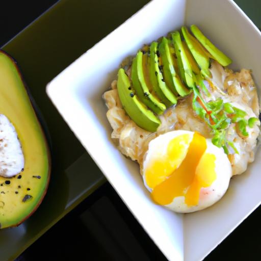 Savory Oatmeal: Creamy Avocado and Perfect Egg Combo